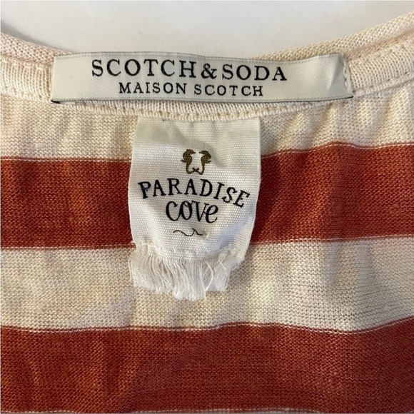 Scotch & Soda Striped Linen Tank Top - Picture 3 of 7